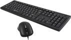 Клавиатура + мышь Oklick 600M black USB [337142]