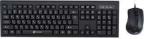 Клавиатура + мышь Oklick 600M black USB [337142]