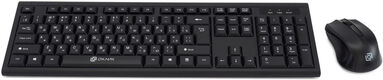 Клавиатура + мышь Oklick 600M black USB [337142]