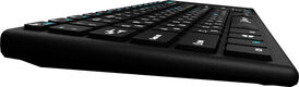 Клавиатура Oklick 830ST черный USB [1011937] {Клавиатура беспроводная slim Multimedia Touch}