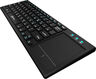 Клавиатура Oklick 830ST черный USB [1011937] {Клавиатура беспроводная slim Multimedia Touch}