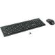 Клавиатура + мышь Oklick 250M Black USB беспроводная slim [997834]