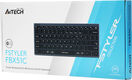 Клавиатура A4Tech Fstyler FBX51C серый USB беспроводная BT/Radio slim Multimedia (FBX51C GREY)