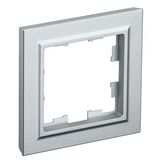 BRITE Рамка 1-мест. РУ-1-БрА алюм. IEK BR-M12-K47