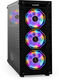 Exegate EX294967RUS Корпус Miditower ExeGate i3 BASE (ATX, без БП, с окном, 1*USB+1*USB3.0, аудио, 4 вент. 12см с RGB подсветкой) Exegate EX294967RUS Корпус Miditower ExeGate i3 BASE (ATX, без БП, с окном, 1*USB+1*USB3.0, аудио, 4 вент. 12см с RGB подсветкой)