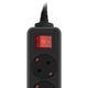 PC PET Сетевой фильтр AP01006-3-B 3м (5 розеток, EURO, EURO/RUS) PC PET Сетевой фильтр AP01006-3-B 3м (5 розеток, EURO, EURO/RUS)