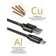 Defender USB кабель USB08-03T PRO USB2.0 Черный