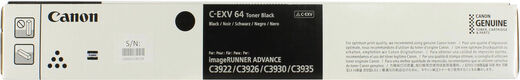 Тонер C-EXV 64 черный для Canon iR ADV C3922i/С3926i/С3930i/C3835i 5753C002