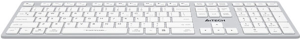 Клавиатура A4Tech Fstyler FBX50C белый USB беспроводная BT/Radio slim Multimedia (FBX50C WHITE) Клавиатура A4Tech Fstyler FBX50C белый USB беспроводная BT/Radio slim Multimedia (FBX50C WHITE)