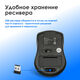 Oklick 485MW Black Мышь оптическая (1200dpi) беспроводная USB (3but) [997819] SR-7001