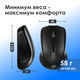 Oklick 485MW Black Мышь оптическая (1200dpi) беспроводная USB (3but) [997819] SR-7001