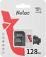 Флеш карта microSDXC 128Gb Netac (NT02P500ECO-128G-R) NT02P500ECO-128G-R