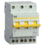 Выключатель-разъединитель трехпозиционный ВРТ-63 3P 50А Iek MPR10-3-050