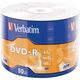 Verbatim Диски DVD-R Verbatim 16-x 4.7Gb (50 шт)/Shrink/50 Azo (43788)