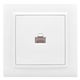 EKF ERK01-035-10 Минск Розетка RJ-45 1-местная СП белая EKF Basic