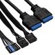 Exegate EX286440RUS Корпус Minitower ExeGate BA-309U2-AA450 (mATX, БП AA450 с вент. 8см, 1*USB+2*USB3.0, HD аудио, черный)