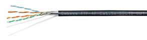 Cabeus FTP-4P-Cat.5e-SOLID-OUT-PE-UV Кабель витая пара экранированная FTP (F/UTP) Cabeus FTP-4P-Cat.5e-SOLID-OUT-PE-UV Кабель витая пара экранированная FTP (F/UTP)
