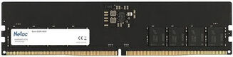 Netac Basic DIMM 16GB DDR5-5600 (PC5-44800) C46 46-45-45-90 1,1V Memory module Netac Basic DIMM 16GB DDR5-5600 (PC5-44800) C46 46-45-45-90 1,1V Memory module