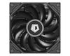 ID-COOLING IS-47-XT LGA1700/1200/115X/AM4 низкопрофильный высота 47mm (24шт/кор, TDP 95W, PWM, 4 тепл.трубки + медная база, FAN 92mm, черный) BOX