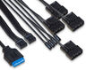 ExegateEX294382RUS Корпус Minitower ExeGate Mistery X2 (mATX, без БП, 2*USB+1*USB3.0, аудио, черный, 4 вент. 12см с RGB подсветкой, боковая панель - закаленное стекло)
