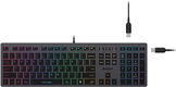 Клавиатура A4Tech Fstyler FX60H серый USB slim LED (FX60H GREY/NEON) [FX60H GREY/NEON]