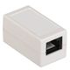 ITK Проходной адаптер кат.6 UTP тип RJ45-RJ45 (CS70-1C06U)