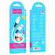 HOCO HC-68568 X82/ USB кабель Micro/ 1m/ 2,4A/ Силикон/ White