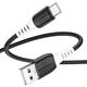 HOCO HC-68575 X82/ USB кабель Type-C/ 1m/ 3A/ Силикон/ Black HOCO HC-68575 X82/ USB кабель Type-C/ 1m/ 3A/ Силикон/ Black
