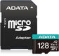 ADATA
Micro SecureDigital 128GB A-Data [AUSDX128GUI3V30SA2-RA1] Premier Pro + adapter Class10