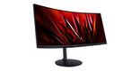 34'' ACER Nitro XZ342CUS3bmiipphx,ZeroFrame,Curved 1500R Black,21:9,VA,3440x1440,1/3ms,320,HDR 400cd,180Hz,2xHDMI(2.0)+2xDP(1.4)+Audio out,Speakers 2Wx2,sync: DP/HDMI FreeSync Premium,hdr:HDR 400 34'' ACER Nitro XZ342CUS3bmiipphx,ZeroFrame,Curved 1500R Black,21:9,VA,3440x1440,1/3ms,320,HDR 400cd,180Hz,2xHDMI(2.0)+2xDP(1.4)+Audio out,Speakers 2Wx2,sync: DP/HDMI FreeSync Premium,hdr:HDR 400