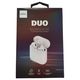 Perfeo BT TWS наушники вкладыши DUO белые автосопряжение [PF_B4868]