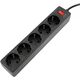 5bites Сетевой фильтр GARDA SP5B-518 5S / 3*0.75MM2 / 1.8M / BLACK 5bites Сетевой фильтр GARDA SP5B-518 5S / 3*0.75MM2 / 1.8M / BLACK