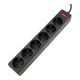 5bites Сетевой фильтр GARDA SP6B-550 6S / 3*0.75MM2 / 5M / BLACK 5bites Сетевой фильтр GARDA SP6B-550 6S / 3*0.75MM2 / 5M / BLACK