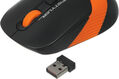 A4Tech
A-4Tech Мышь Fstyler FG10 черный/оранжевый оптическая (2000dpi) беспроводная USB [1147568]