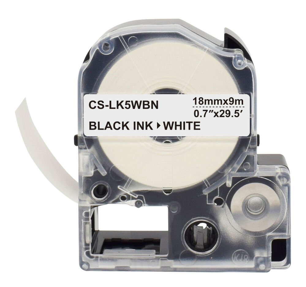 Картридж ленточный Cactus CS-LK5WBN черный для Epson LW300/LW400/LW700/LW600P/LW1000P Картридж ленточный Cactus CS-LK5WBN черный для Epson LW300/LW400/LW700/LW600P/LW1000P