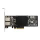 Exegate EX292507RUS Сетевой адаптер ExeGate EXE-X550-T2 (PCI-E x8 v3.0, порты 2xRJ45 (медные)