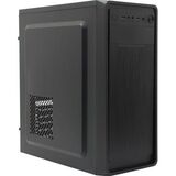 Корпус Miditower ExeGate XP-332UC-XP500 Exegate EX287375RUS (ATX, XP500 с вент. 12см, 2*USB3.0+1*TypeC, аудио, черный)
