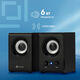 Колонки Oklick OK-160 2.0 черный 6Вт Колонки Oklick OK-160 2.0 черный 6Вт