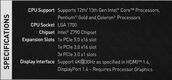 MSI PRO Z790-S WIFI MSI PRO Z790-S WIFI