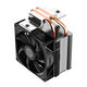 PCCooler R200 S115X/1200/1700/AM4/AM5 (TDP 110W, 90mm Non LED Fan, 2 тепловые трубки 6мм, 2200RPM, 28,3dBa)