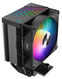 PCCooler R400 ARGB BK S115X/1200/1700/AM4/AM5 (TDP 180W, 90mm ARGB Fan, 4 тепловые трубки 6мм, 650-2200RPM, 28,3dBa) PCCooler R400 ARGB BK S115X/1200/1700/AM4/AM5 (TDP 180W, 90mm ARGB Fan, 4 тепловые трубки 6мм, 650-2200RPM, 28,3dBa)