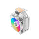 PCCooler R400 ARGB WH S115X/1200/1700/AM4/AM5 (TDP 180W, 90mm ARGB Fan, 4 тепловые трубки 6мм, 650-2200RPM, 28,3dBa) PCCooler R400 ARGB WH S115X/1200/1700/AM4/AM5 (TDP 180W, 90mm ARGB Fan, 4 тепловые трубки 6мм, 650-2200RPM, 28,3dBa)