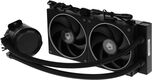 ID-COOLING SL240 BLACK LGA20XX/1700/1200/115X/AM5/AM4 (4шт/кор,TDP 260W, PWM, LCD Display, DUAL FAN 120mm) RET