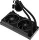 ID-COOLING SL240 BLACK LGA20XX/1700/1200/115X/AM5/AM4 (4шт/кор,TDP 260W, PWM, LCD Display, DUAL FAN 120mm) RET