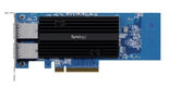 Synology 10 Gigabit dual port RJ-45 PCIe adapter Synology 10 Gigabit dual port RJ-45 PCIe adapter