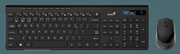 Комплект беспроводной Genius KM-8006S (клавиатура KB-7200 и мышь NX-8006S) Комплект беспроводной Genius KM-8006S (клавиатура KB-7200 и мышь NX-8006S)