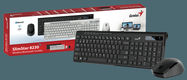 Комплект беспроводной Genius KM-8006S (клавиатура KB-7200 и мышь NX-8006S)