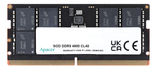 Apacer DDR5 8GB 4800MHz SO-DIMM (PC5-38400) CL40 1.1V (Retail) 1024*16 3 years (AS08GHB48CTDBGH/FS.08G2A.RTH) Apacer DDR5 8GB 4800MHz SO-DIMM (PC5-38400) CL40 1.1V (Retail) 1024*16 3 years (AS08GHB48CTDBGH/FS.08G2A.RTH)
