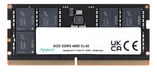 Apacer DDR5 8GB 4800MHz SO-DIMM (PC5-38400) CL40 1.1V (Retail) 1024*16 3 years (AS08GHB48CTDBGH/FS.08G2A.RTH)
