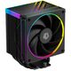 ID-COOLING FROZN A610 ARGB LGA20XX/1700/1200/115X/AM5/AM4 (10шт/кор, TDP 250W, PWM, черный, 6 тепл.трубок + медная база, ARGB FAN 120mm) RET